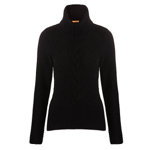 Great little jumper to keep you warm. Team with skinny jeans with boots or mini skirt and tights to complete the look. Jumper from Hugo Boss, was £139 now £97.30